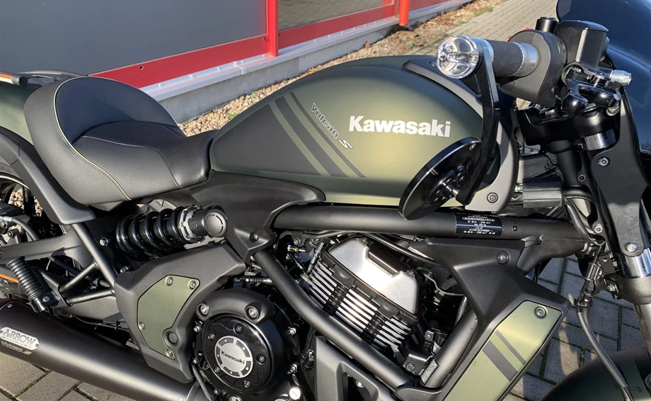 Umbgebautes Motorrad Kawasaki Vulcan S Bild 15: Umbgebautes Motorrad Kawasaki Vulcan S