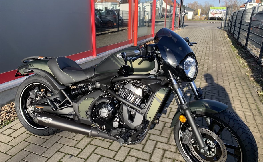 Umbgebautes Motorrad Kawasaki Vulcan S Bild 8: Umbgebautes Motorrad Kawasaki Vulcan S