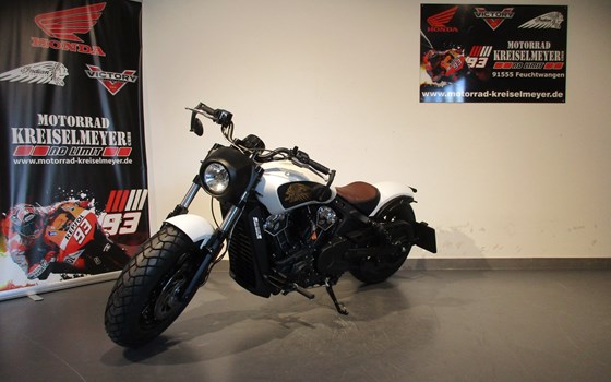 Umgebautes Motorrad Indian Scout Bobber 1131 von Motorrad Kreiselmeyer GmbH - Bild 4 Umgebautes Motorrad Indian Scout Bobber 1131 von Motorrad Kreiselmeyer GmbH - Bild 4