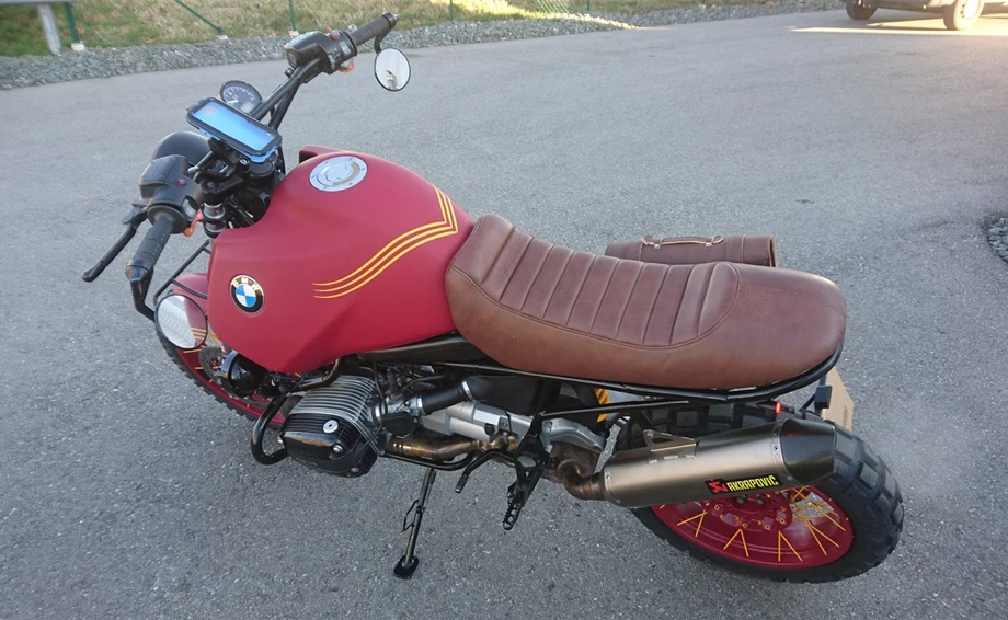 Umbgebautes Motorrad BMW R 1150 GS Bild 12: Umbgebautes Motorrad BMW R 1150 GS