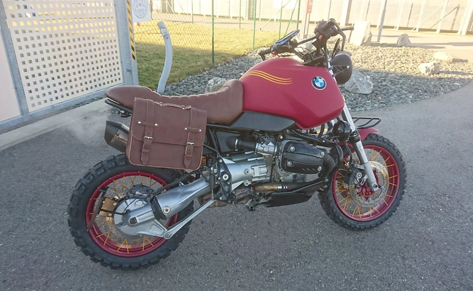Umbgebautes Motorrad BMW R 1150 GS Bild 4: Umbgebautes Motorrad BMW R 1150 GS