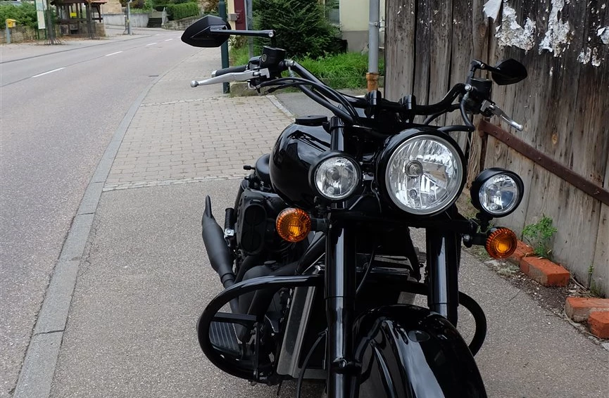 Umbgebautes Motorrad Kawasaki VN 1500 Drifter Custom Bild 3: Umbgebautes Motorrad Kawasaki VN 1500 Drifter Custom