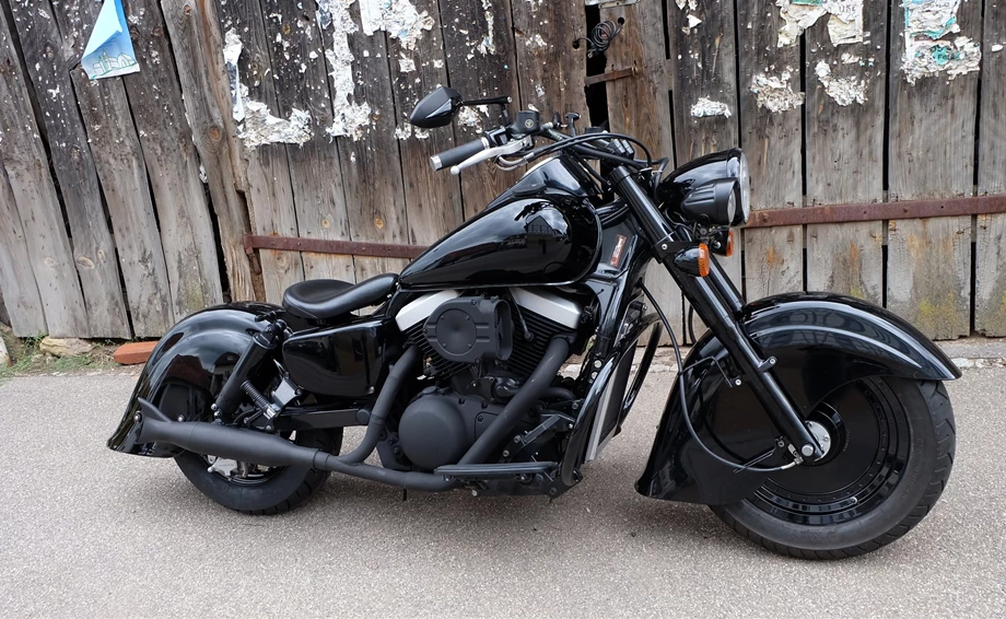 Umbgebautes Motorrad Kawasaki VN 1500 Drifter Custom Bild 1: Umbgebautes Motorrad Kawasaki VN 1500 Drifter Custom