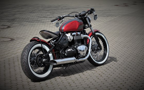 Umgebautes Motorrad Triumph Bonneville Bobber von Stärker-Profil GmbH - Bild 14 Umgebautes Motorrad Triumph Bonneville Bobber von Stärker-Profil GmbH - Bild 14