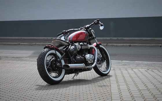 Umgebautes Motorrad Triumph Bonneville Bobber von Stärker-Profil GmbH - Bild 15 Umgebautes Motorrad Triumph Bonneville Bobber von Stärker-Profil GmbH - Bild 15