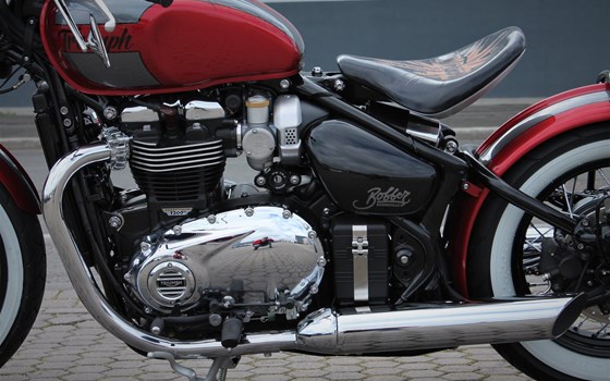 Umgebautes Motorrad Triumph Bonneville Bobber von Stärker-Profil GmbH - Bild 18 Umgebautes Motorrad Triumph Bonneville Bobber von Stärker-Profil GmbH - Bild 18