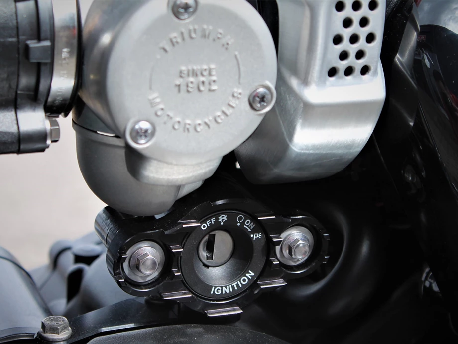 Umbgebautes Motorrad Triumph Bonneville Bobber Bild 9: Umbgebautes Motorrad Triumph Bonneville Bobber