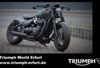 Triumph Bonneville Bobber Black