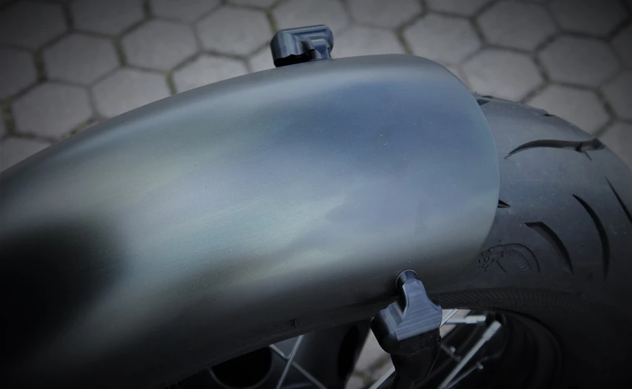 Umbgebautes Motorrad Triumph Bonneville Bobber Black Bild 13: Umbgebautes Motorrad Triumph Bonneville Bobber Black