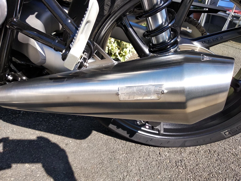 Umbgebautes Motorrad Triumph Speed Twin 1200 Bild 2: Umbgebautes Motorrad Triumph Speed Twin 1200