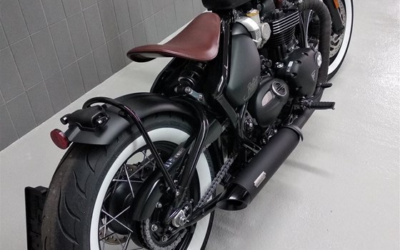 Umgebautes Motorrad Triumph Bonneville Bobber Black von Motorrad Reinhardt GmbH - Bild 5 Umgebautes Motorrad Triumph Bonneville Bobber Black von Motorrad Reinhardt GmbH - Bild 5