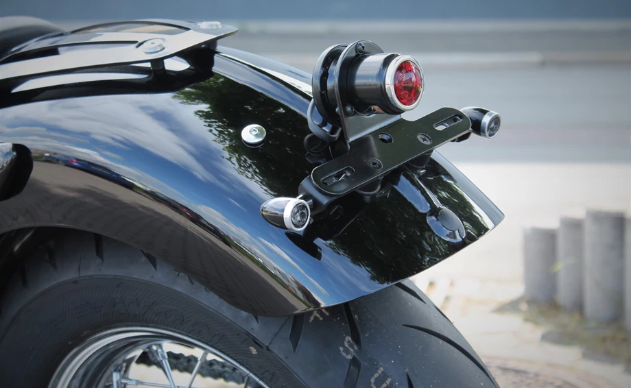 Umbgebautes Motorrad Triumph Bonneville Speedmaster Bild 2: Umbgebautes Motorrad Triumph Bonneville Speedmaster