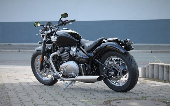 Umgebautes Motorrad Triumph Bonneville Speedmaster von Stärker-Profil GmbH - Bild 6 Umgebautes Motorrad Triumph Bonneville Speedmaster von Stärker-Profil GmbH - Bild 6