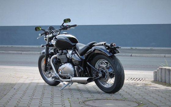 Umgebautes Motorrad Triumph Bonneville Speedmaster von Stärker-Profil GmbH - Bild 8 Umgebautes Motorrad Triumph Bonneville Speedmaster von Stärker-Profil GmbH - Bild 8