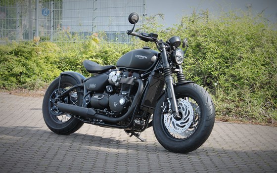 Umgebautes Motorrad Triumph Bonneville Bobber Black von Stärker-Profil GmbH - Bild 15 Umgebautes Motorrad Triumph Bonneville Bobber Black von Stärker-Profil GmbH - Bild 15