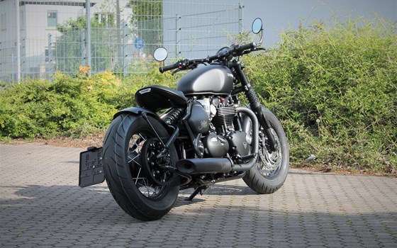 Umgebautes Motorrad Triumph Bonneville Bobber Black von Stärker-Profil GmbH - Bild 17 Umgebautes Motorrad Triumph Bonneville Bobber Black von Stärker-Profil GmbH - Bild 17