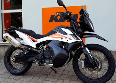 KTM 790 Adventure Ein wenig umgebaut