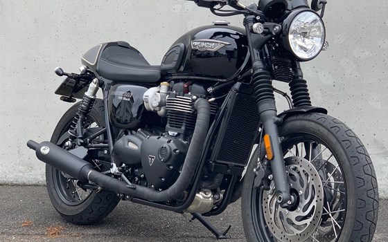 Umgebautes Motorrad Triumph Bonneville T120 Black von Pat-Bikes AG - Bild 2 Umgebautes Motorrad Triumph Bonneville T120 Black von Pat-Bikes AG - Bild 2