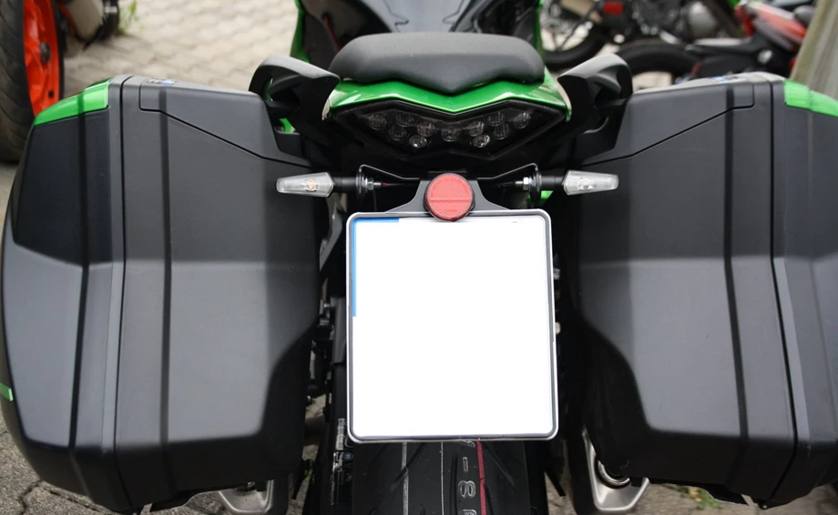 Umbgebautes Motorrad Kawasaki Z1000SX Bild 1: Umbgebautes Motorrad Kawasaki Z1000SX