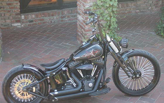 Umgebautes Motorrad Harley-Davidson Softail Cross Bones FLSTSB von X-Trem Custombikes - Bild 12 Umgebautes Motorrad Harley-Davidson Softail Cross Bones FLSTSB von X-Trem Custombikes - Bild 12