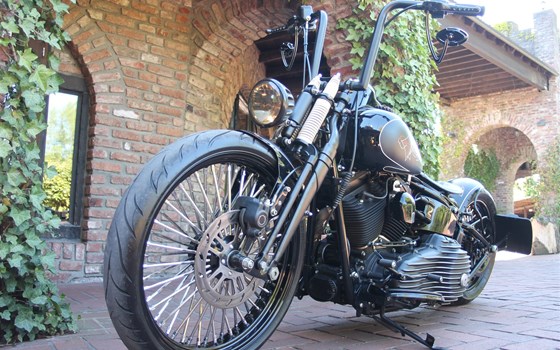 Umgebautes Motorrad Harley-Davidson Softail Cross Bones FLSTSB von X-Trem Custombikes - Bild 1 Umgebautes Motorrad Harley-Davidson Softail Cross Bones FLSTSB von X-Trem Custombikes - Bild 1