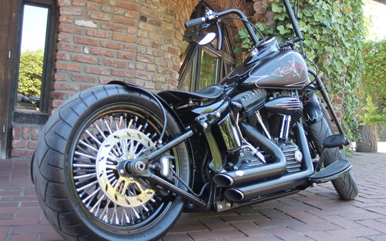 Umgebautes Motorrad Harley-Davidson Softail Cross Bones FLSTSB von X-Trem Custombikes - Bild 16 Umgebautes Motorrad Harley-Davidson Softail Cross Bones FLSTSB von X-Trem Custombikes - Bild 16