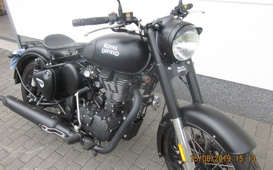 Umgebautes Motorrad Royal Enfield Classic 500 EFI von Motorrad Nölte - Bild 1 Umgebautes Motorrad Royal Enfield Classic 500 EFI von Motorrad Nölte - Bild 1