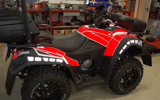 Umgebautes Motorrad Kymco MXU 700 EXi von Moto Service Knabe - Bild 11 Umgebautes Motorrad Kymco MXU 700 EXi von Moto Service Knabe - Bild 11