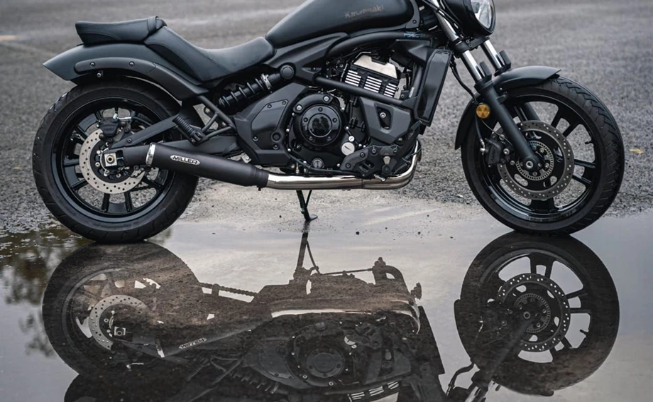 Umbgebautes Motorrad Kawasaki Vulcan S Bild 1: Umbgebautes Motorrad Kawasaki Vulcan S