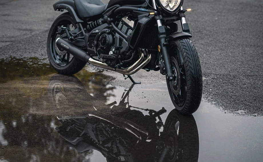 Umbgebautes Motorrad Kawasaki Vulcan S Bild 2: Umbgebautes Motorrad Kawasaki Vulcan S