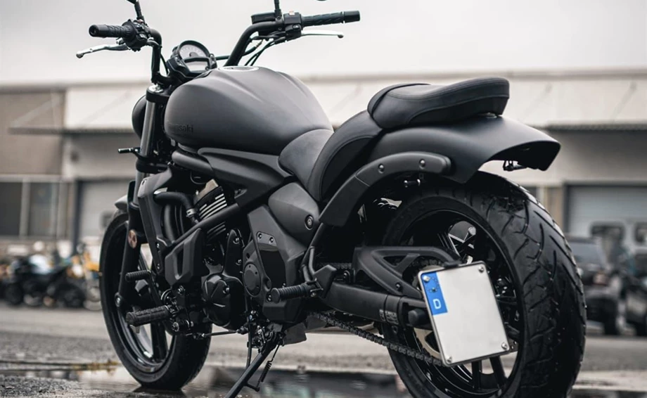 Umbgebautes Motorrad Kawasaki Vulcan S Bild 3: Umbgebautes Motorrad Kawasaki Vulcan S