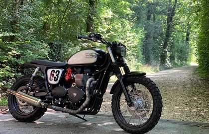 Triumph Bonneville T100 Custom Bike Triumph Bonneville T100 Custom Bike