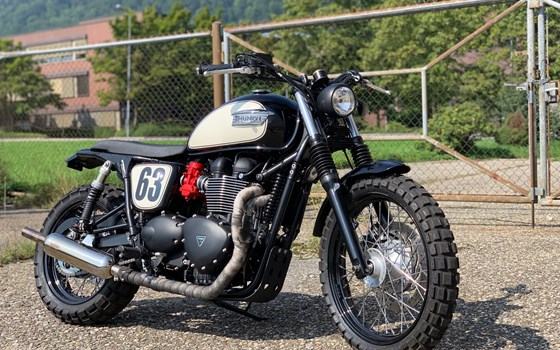 Umgebautes Motorrad Triumph Bonneville T100 von Pat-Bikes AG - Bild 2 Umgebautes Motorrad Triumph Bonneville T100 von Pat-Bikes AG - Bild 2