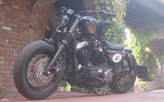 Umgebautes Motorrad Harley-Davidson Sportster XL 1200X Forty-Eight von X-Trem Custombikes - Bild 13 Umgebautes Motorrad Harley-Davidson Sportster XL 1200X Forty-Eight von X-Trem Custombikes - Bild 13