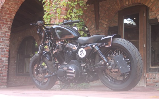 Umgebautes Motorrad Harley-Davidson Sportster XL 1200X Forty-Eight von X-Trem Custombikes - Bild 2 Umgebautes Motorrad Harley-Davidson Sportster XL 1200X Forty-Eight von X-Trem Custombikes - Bild 2