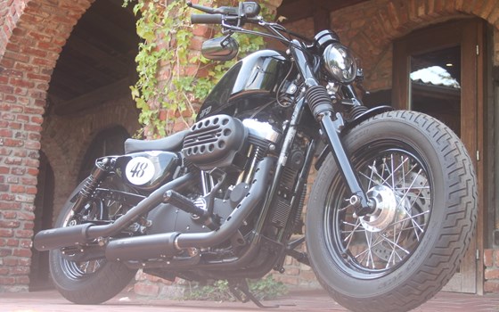 Umgebautes Motorrad Harley-Davidson Sportster XL 1200X Forty-Eight von X-Trem Custombikes - Bild 23 Umgebautes Motorrad Harley-Davidson Sportster XL 1200X Forty-Eight von X-Trem Custombikes - Bild 23