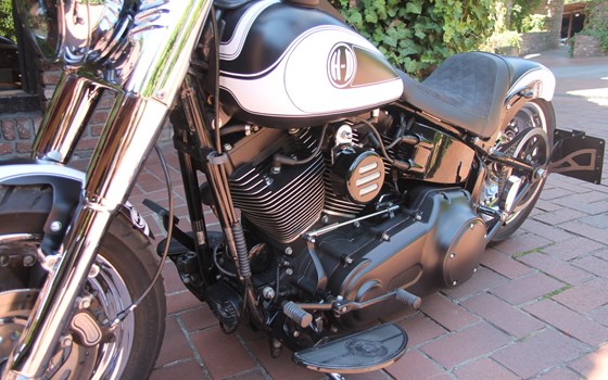 Umgebautes Motorrad Harley-Davidson Softail Fat Boy FLFB von X-Trem Custombikes - Bild 19 Umgebautes Motorrad Harley-Davidson Softail Fat Boy FLFB von X-Trem Custombikes - Bild 19