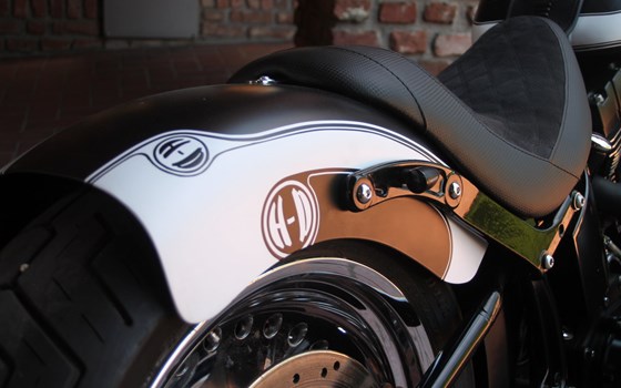 Umgebautes Motorrad Harley-Davidson Softail Fat Boy FLFB von X-Trem Custombikes - Bild 6 Umgebautes Motorrad Harley-Davidson Softail Fat Boy FLFB von X-Trem Custombikes - Bild 6