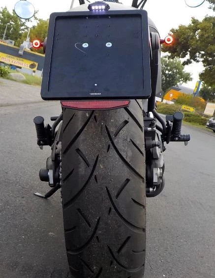 Umbgebautes Motorrad Kawasaki Vulcan S Bild 5: Umbgebautes Motorrad Kawasaki Vulcan S