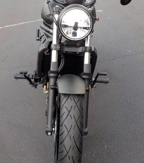 Umbgebautes Motorrad Kawasaki Vulcan S Bild 7: Umbgebautes Motorrad Kawasaki Vulcan S