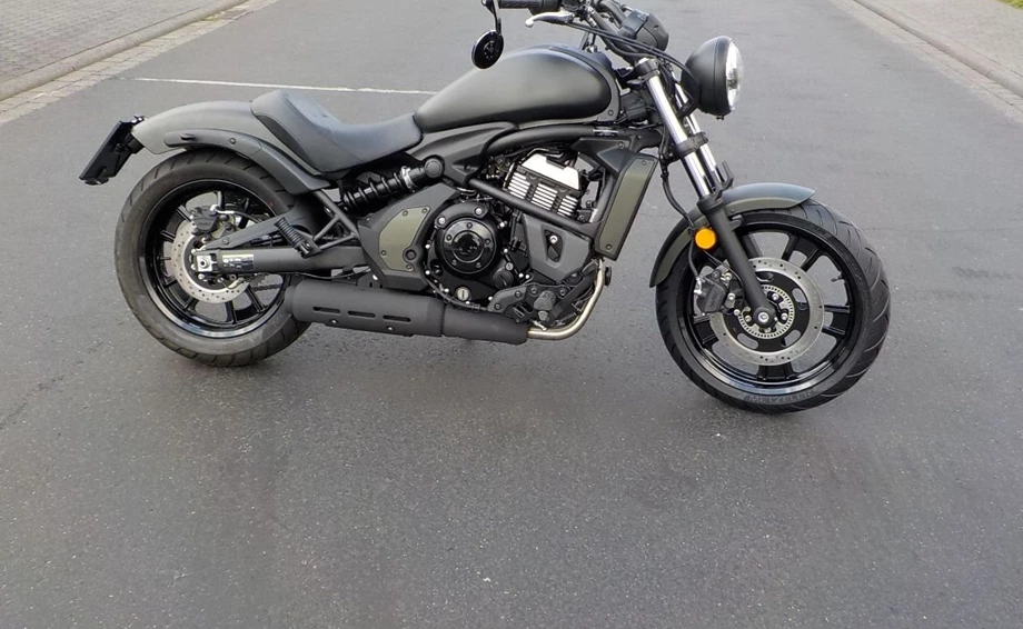 Umbgebautes Motorrad Kawasaki Vulcan S Bild 2: Umbgebautes Motorrad Kawasaki Vulcan S