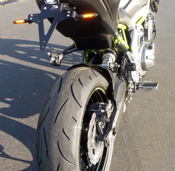 Umbgebautes Motorrad Kawasaki Z900 Bild 5: Umbgebautes Motorrad Kawasaki Z900