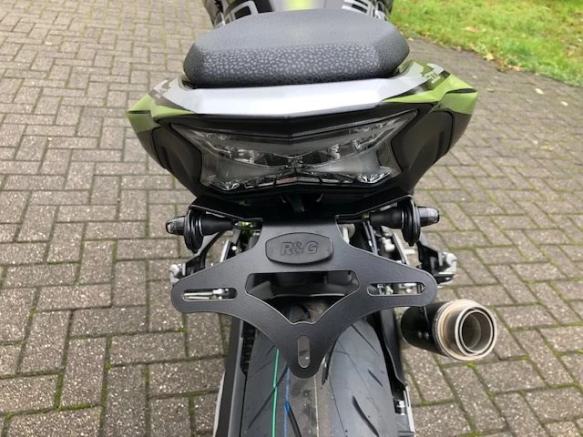 Umbgebautes Motorrad Kawasaki Z900 Bild 15: Umbgebautes Motorrad Kawasaki Z900