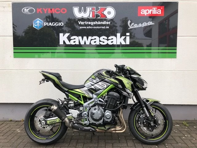 Umbgebautes Motorrad Kawasaki Z900 Bild 1: Umbgebautes Motorrad Kawasaki Z900