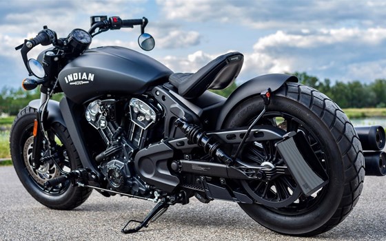 Umgebautes Motorrad Indian Scout Bobber 1131 von Niddam - Bild 1 Umgebautes Motorrad Indian Scout Bobber 1131 von Niddam - Bild 1