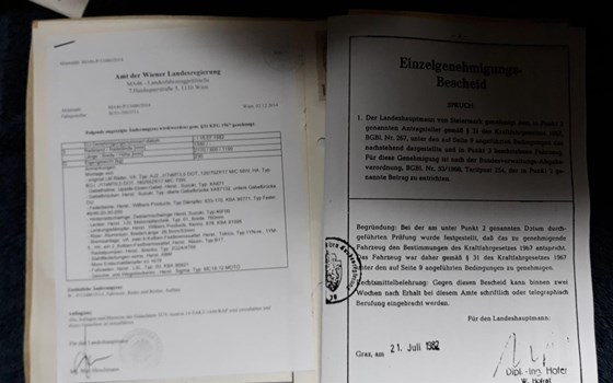 Umgebautes Motorrad Honda CB 900 F1 Bol d'or von Tigermichl - Bild 2 Umgebautes Motorrad Honda CB 900 F1 Bol d'or von Tigermichl - Bild 2