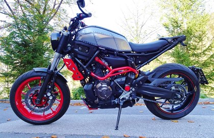 Yamaha MT-07 Moto Cage Custom Bike Yamaha MT-07 Moto Cage Custom Bike