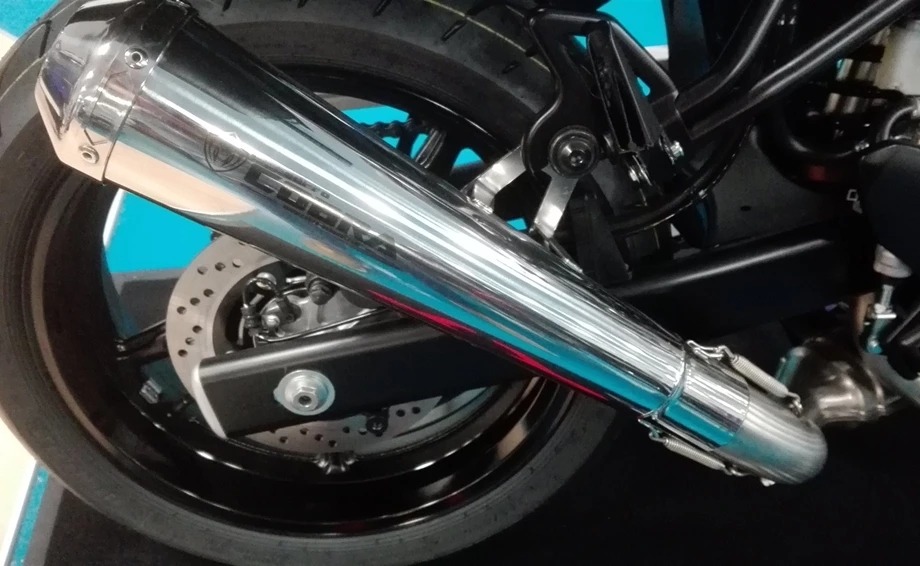 Umbgebautes Motorrad Suzuki SV650X Bild 7: Umbgebautes Motorrad Suzuki SV650X