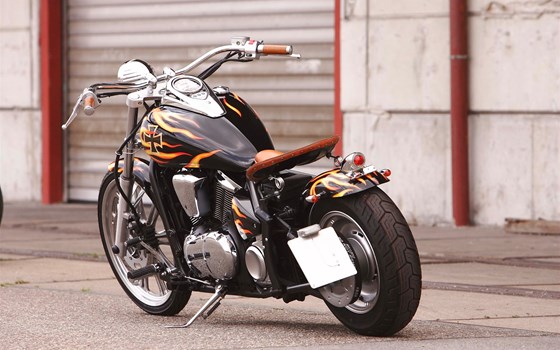 Umgebautes Motorrad Kawasaki Vulcan 900 Custom von Böning Motorräder - Bild 1 Umgebautes Motorrad Kawasaki Vulcan 900 Custom von Böning Motorräder - Bild 1