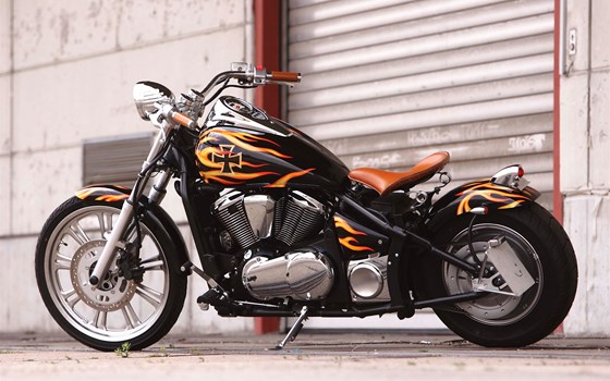 Umgebautes Motorrad Kawasaki Vulcan 900 Custom von Böning Motorräder - Bild 2 Umgebautes Motorrad Kawasaki Vulcan 900 Custom von Böning Motorräder - Bild 2